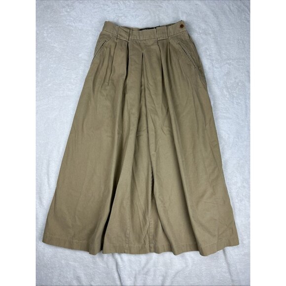 Vintage 80s-90s  Ralph Lauren Country Equestrian Skirt Womens 10 Brown - Picture 1 of 10